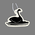 Paper Air Freshener - Swan Silhouette Tag W/ Tab (Right Side)